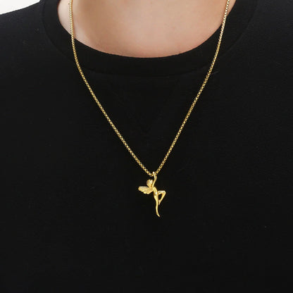 Hanging Cupid (Gold)
