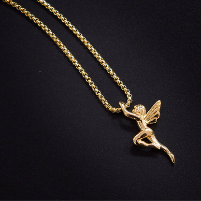 Hanging Cupid (Gold)