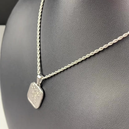 Rose Pendant (Silver)