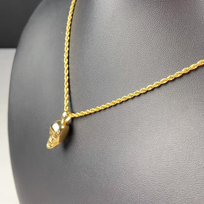 Skull Pendant (Gold)