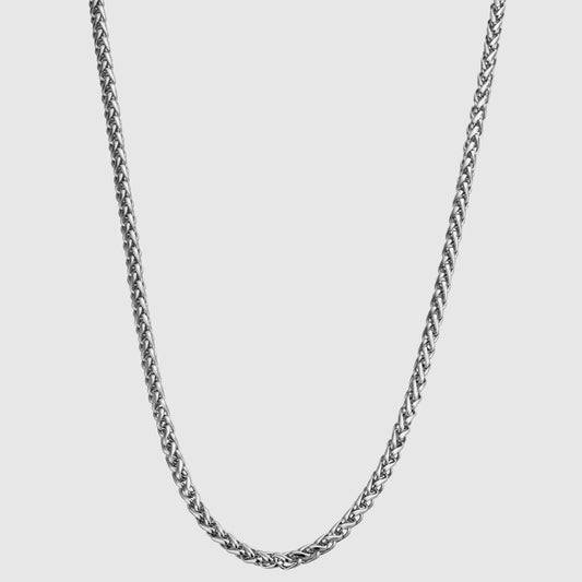 Wheat Chain (Silver) 5mm