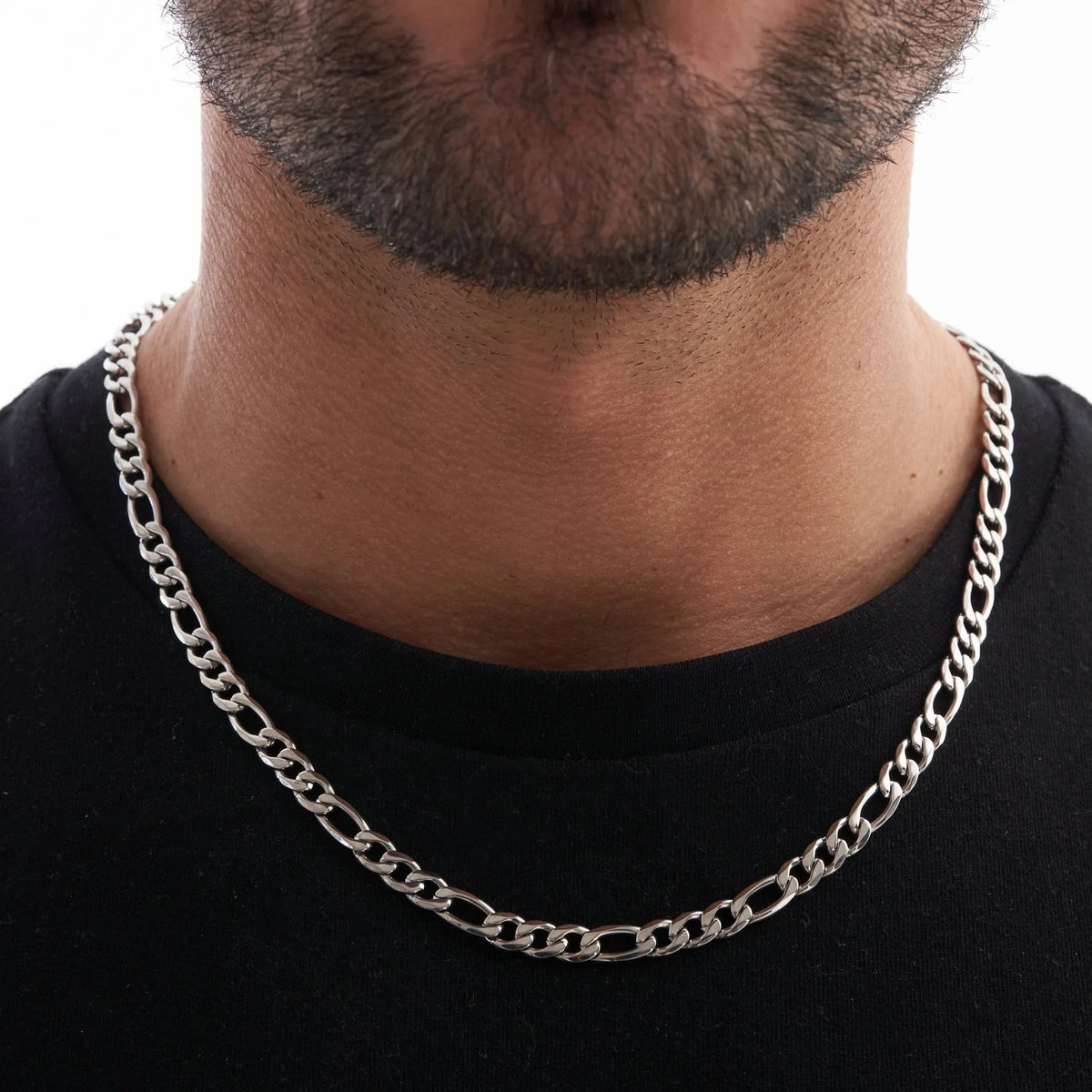 Figaro Chain (Silver) 5mm