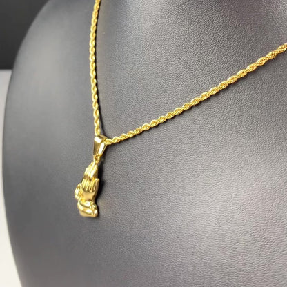 Praying Hands (Gold)