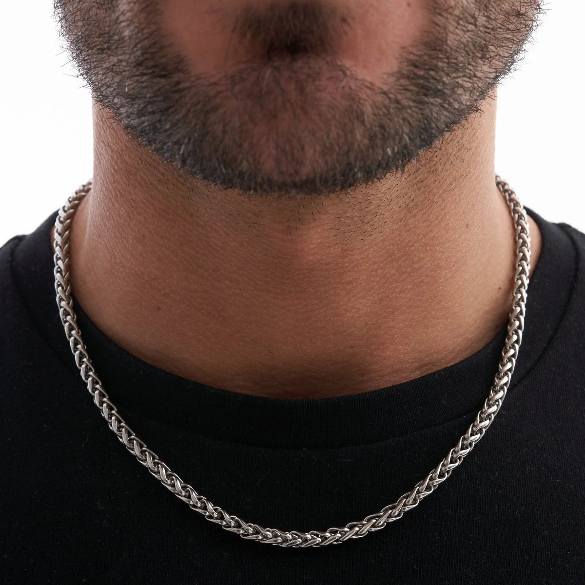 Wheat Chain (Silver) 5mm