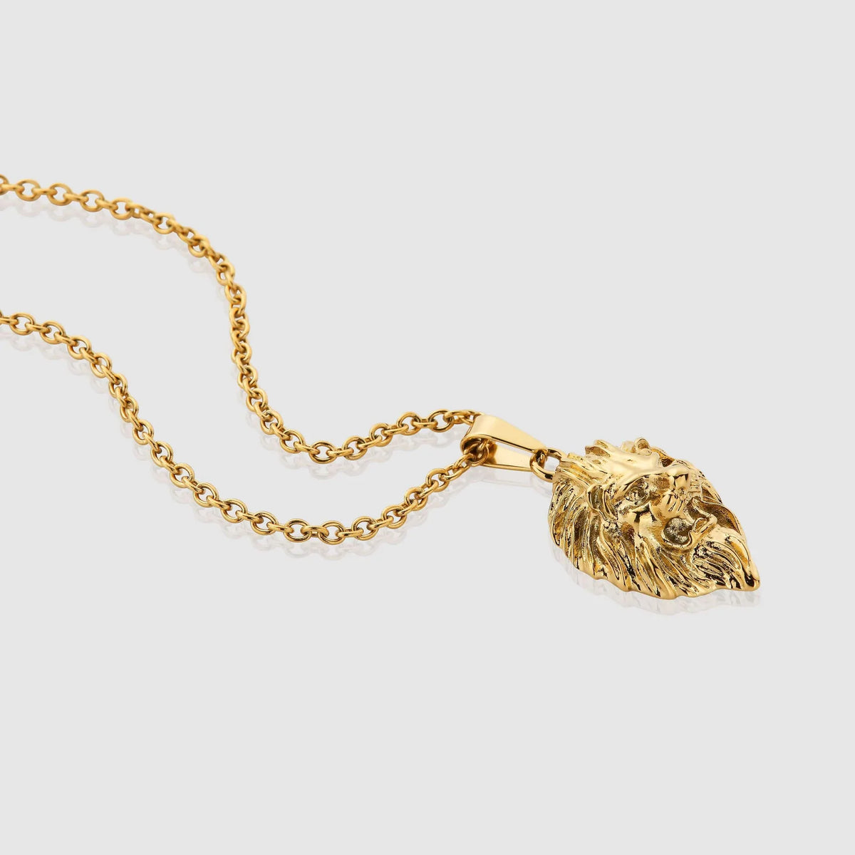 Lion Pendant (Gold)