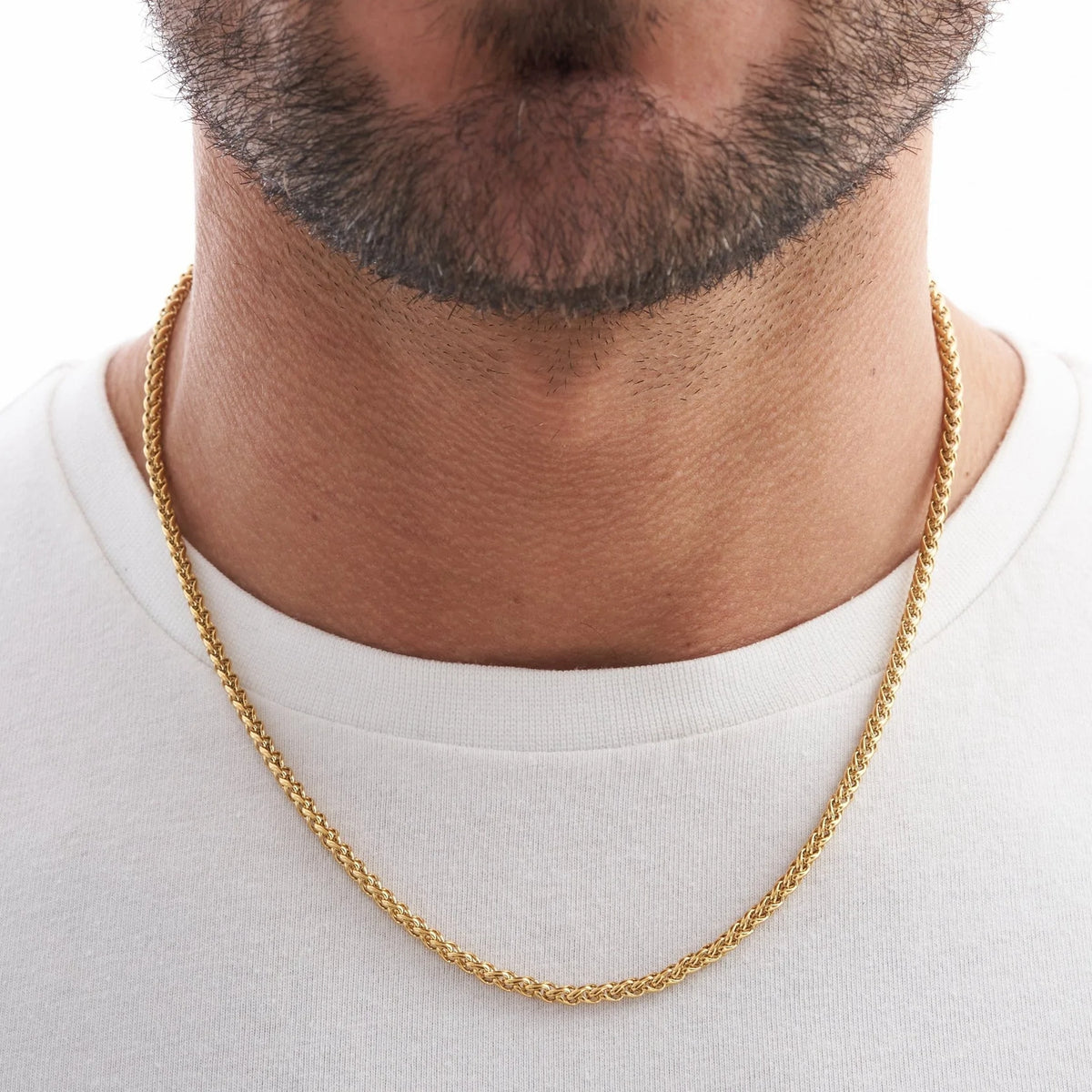 Wheat Chain (Gold) 3mm