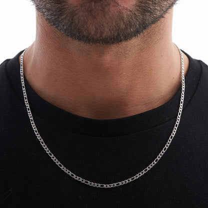 Figaro Chain (Silver) 3mm
