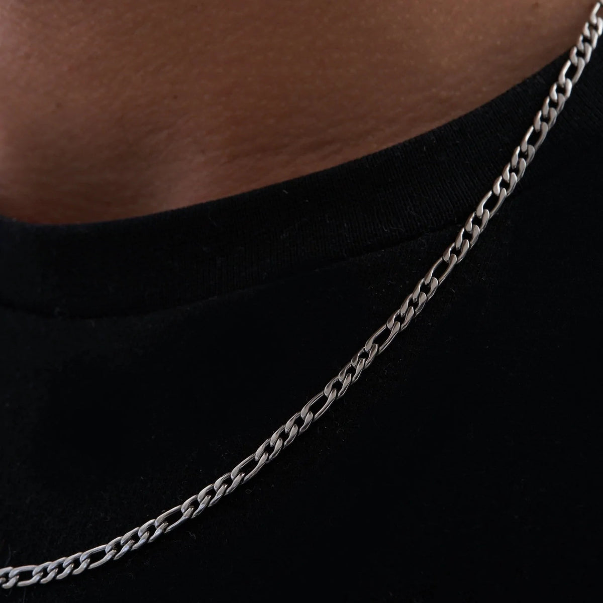 Figaro Chain (Silver) 3mm
