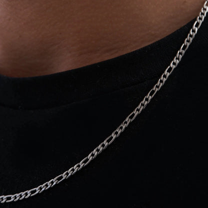 Figaro Chain (Silver) 3mm