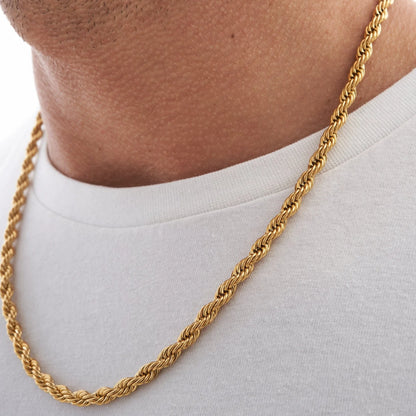 Rope Chain (Gold) 5mm