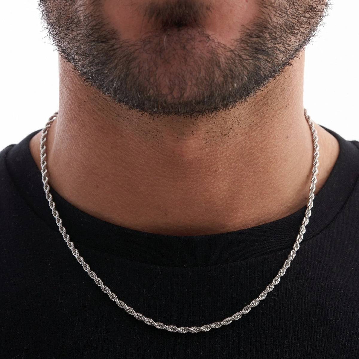 Rope Chain (Silver) 3mm