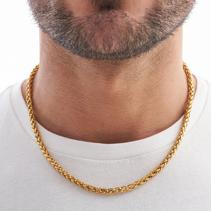 Wheat Chain (Gold) 5mm