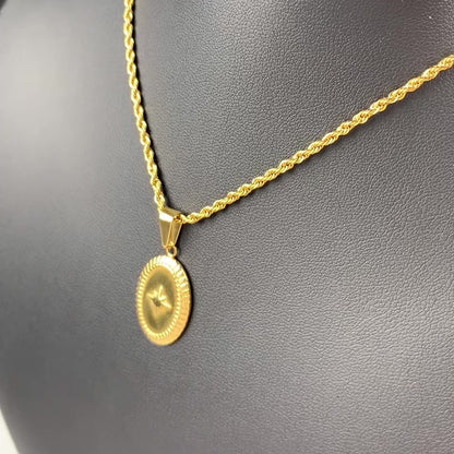 Oval Star (Gold)