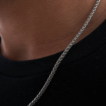 Wheat Chain (Silver) 3mm