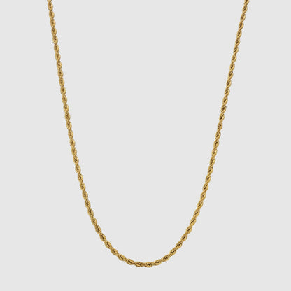 Rope Chain (Gold) 3mm