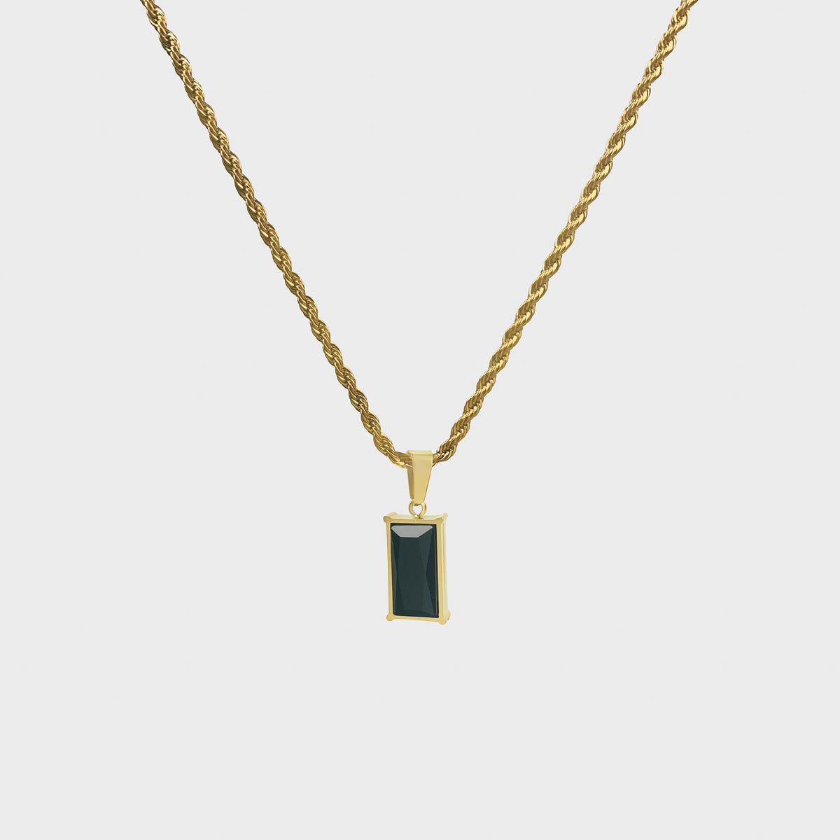 Stone Pendant (Black)