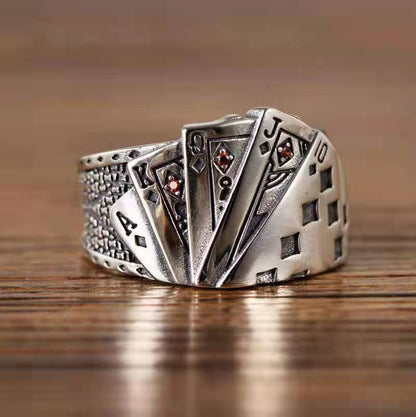 R2 Royal Flush Resizable Ring