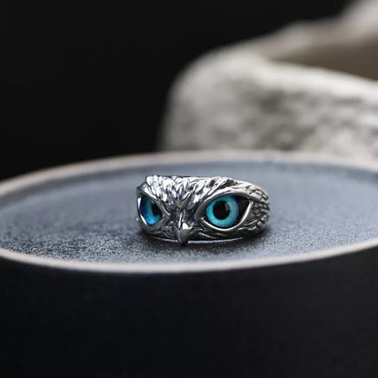 Wisdom Owl Adjustable Ring