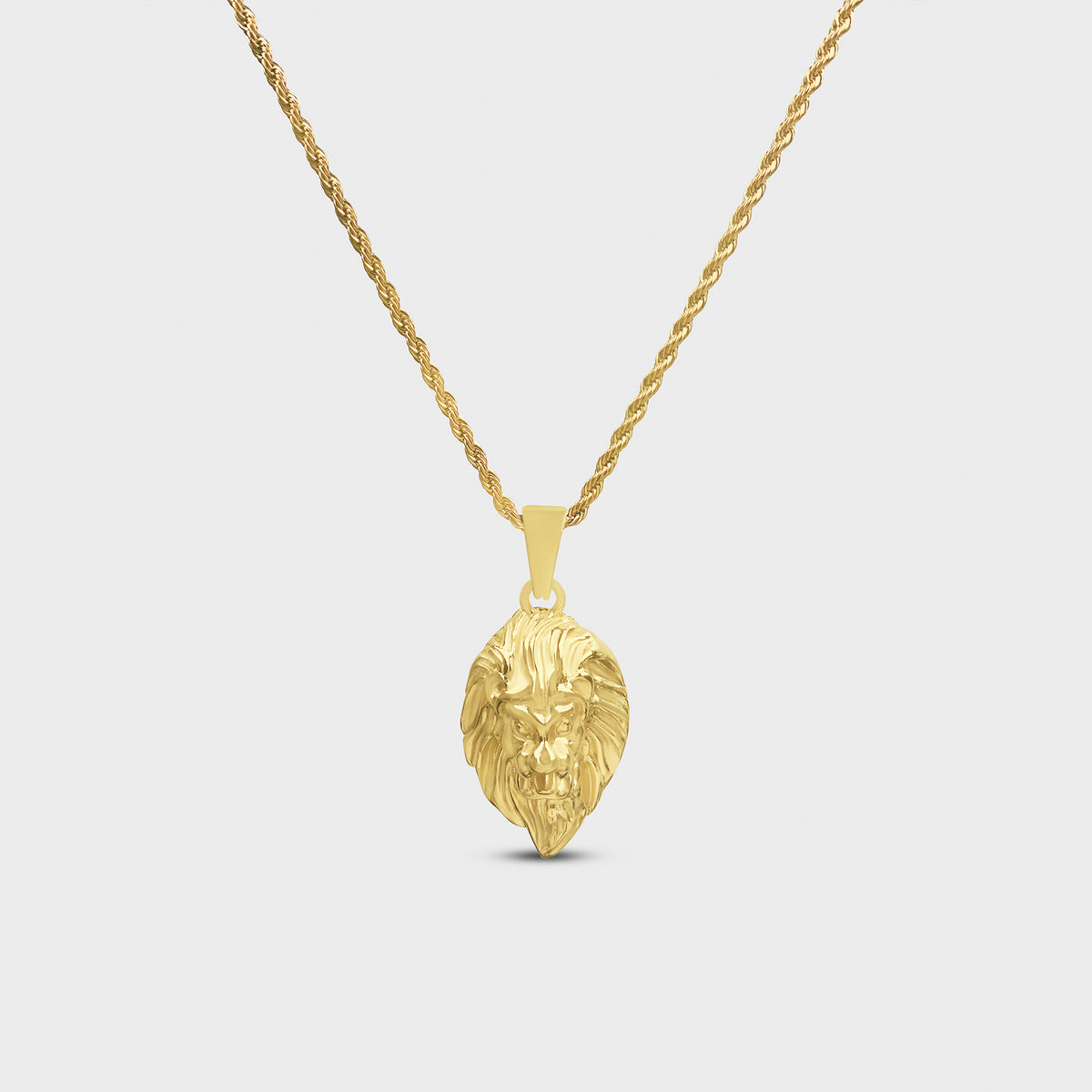 Lion Pendant (Gold)