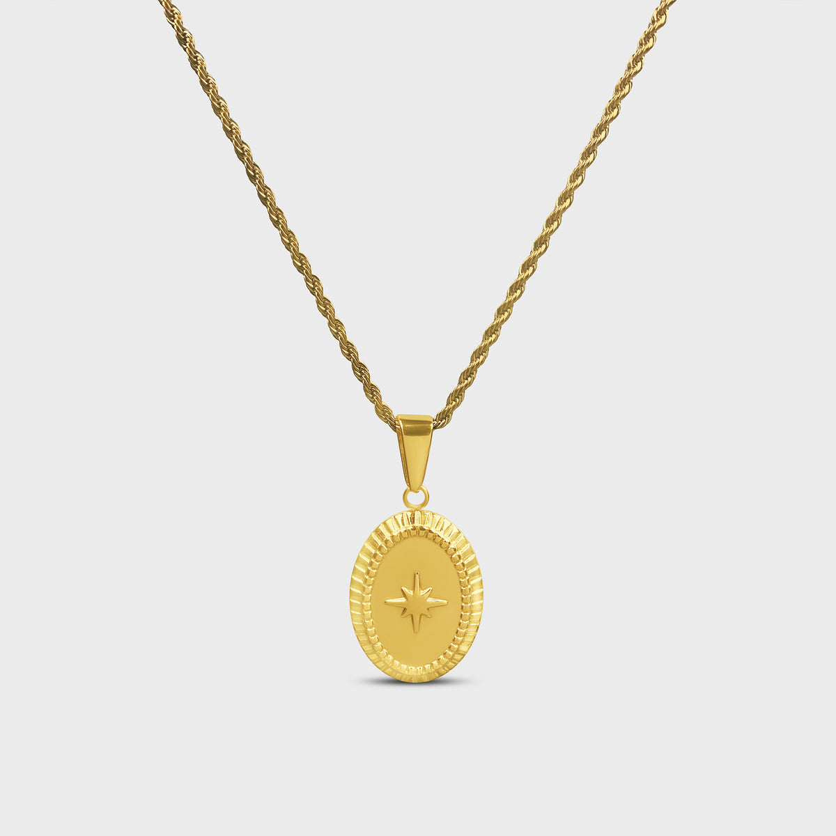 Oval Star (Gold)