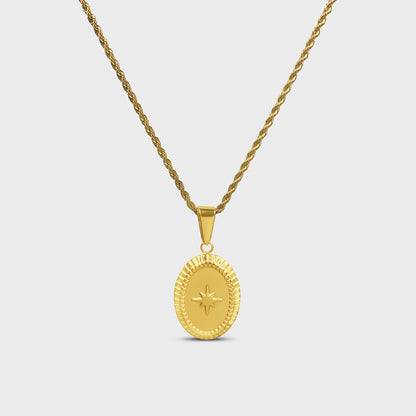 Oval Star (Gold)