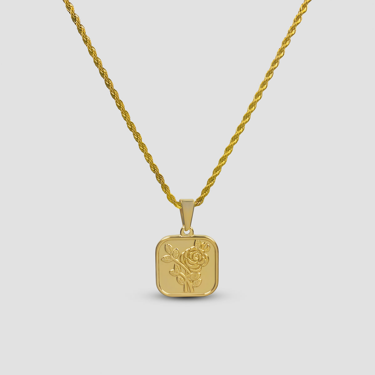 Rose Pendant (Gold)