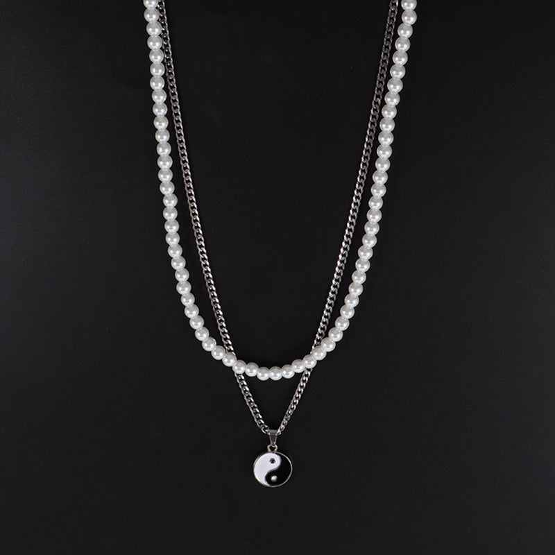 N11 Pearl Yin-Yang Set