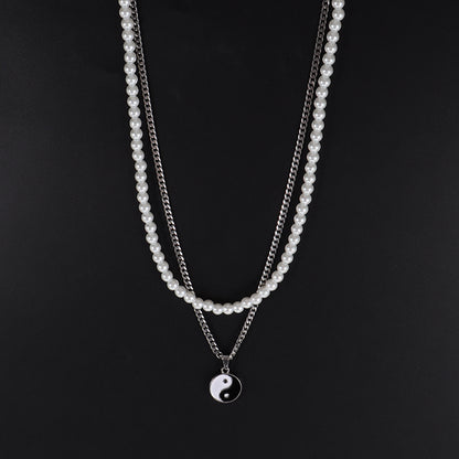 N11 Pearl Yin-Yang Set