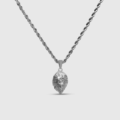 Lion Pendant (Silver)