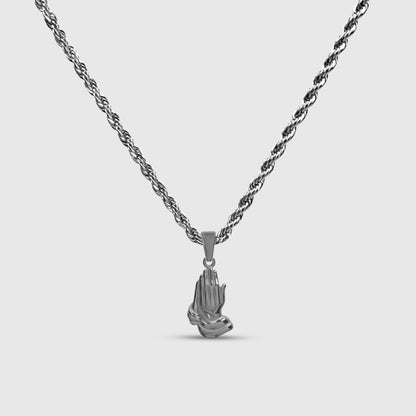 Praying Hands (Silver)
