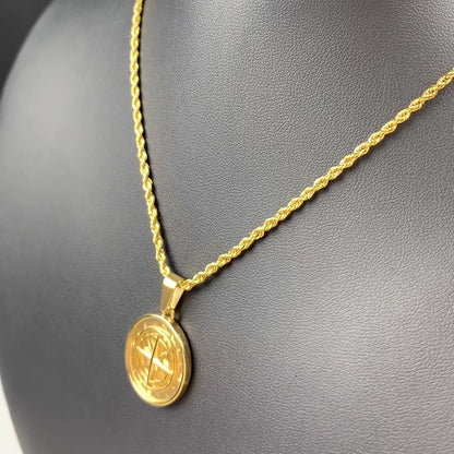 Compass Pendant (Gold)