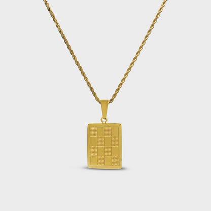 Chess Pendant (Gold)