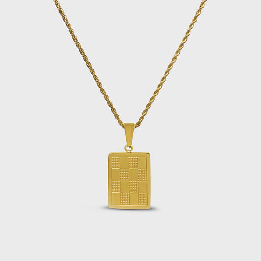 Chess Pendant (Gold)