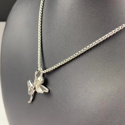 Hanging Cupid (Silver)
