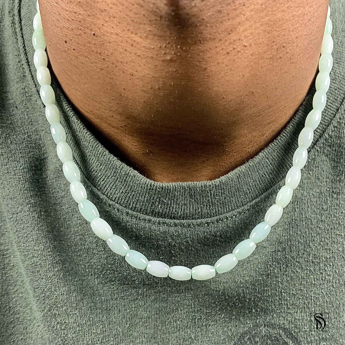 Certified Grade A Natural Jade Necklace